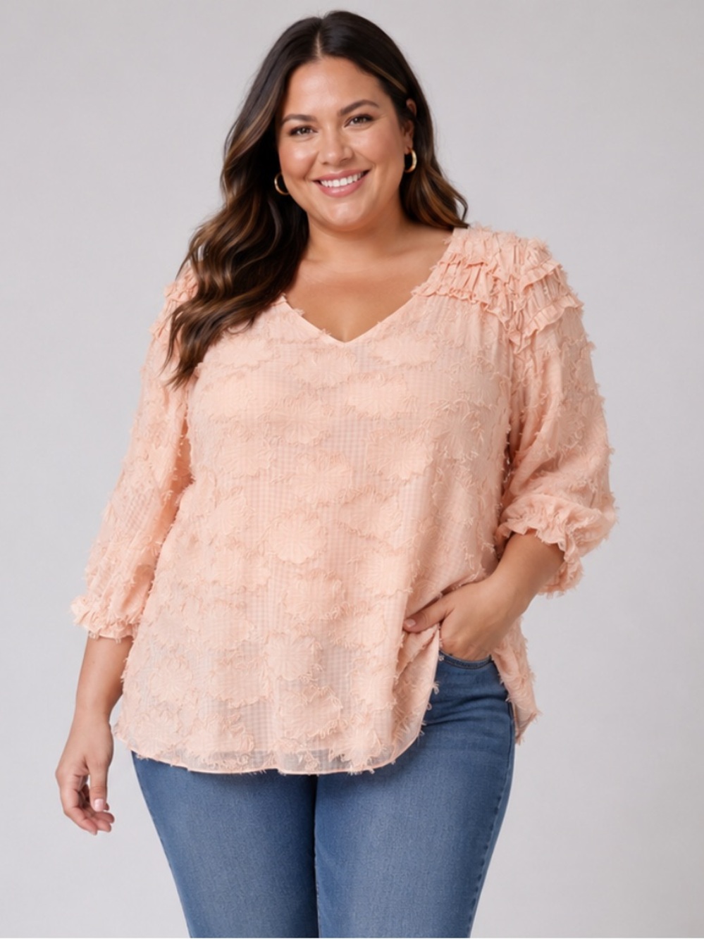🎉5 for $45🎉 cato top blouse shirt size 14W/16W